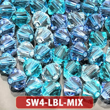 画像をギャラリービューアに読み込む, Daizyクリスタルビーズミックス 【#5301/5328-4mm カラー別】 約100ヶ