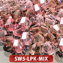 画像をギャラリービューアに読み込む, Daizyクリスタルビーズミックス 【#5301/5328-5mm カラー別】 約48ヶ