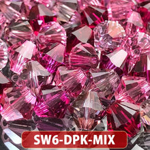 画像をギャラリービューアに読み込む, Daizyクリスタルビーズミックス 【#5301/5328-6mm カラー別】 約48ヶ