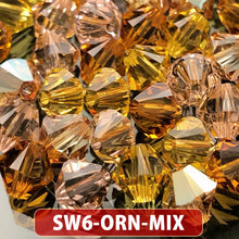 画像をギャラリービューアに読み込む, Daizyクリスタルビーズミックス 【#5301/5328-6mm カラー別】 約48ヶ