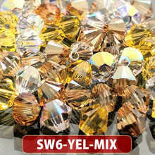 画像をギャラリービューアに読み込む, Daizyクリスタルビーズミックス 【#5301/5328-6mm カラー別】 約48ヶ