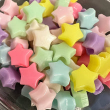 画像をギャラリービューアに読み込む, 【アクリルビーズ】 オパック スター 約9x10x6mm 約15g 穴径約3.5mm