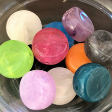 画像をギャラリービューアに読み込む, 【アクリルビーズ】 天然石風フラットラウンド 約14x7mm 約11g 【アクリル・アクリルビーズ・ビーズ・ビーズパーツ・パーツ・アクリルパーツ・プラスチックビーズ】