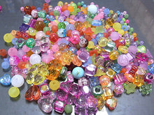 画像をギャラリービューアに読み込む, 【送料無料】【ワンコイン500円ぽっきり】【たっぷり人気アクリルビーズミックス】 約4-14mm 約60g 【福袋】