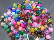 画像をギャラリービューアに読み込む, 【ワンコイン500円ぽっきり】【たっぷり人気ガラスビーズミックス】 約4-12mm 約120g 【福袋】