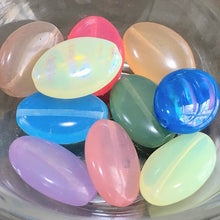 画像をギャラリービューアに読み込む, 【チェコ ビーズ デザイン ミックス】 フラットオーバル 約20x14x5mm (約10個)【チェコビーズ・デザイン・デザインビーズ】