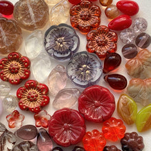 画像をギャラリービューアに読み込む, 【在庫限りの早いもの勝ち・画像通り・ペア・売り切りチェコビーズミックス】【1000円ぽっきり】約6-15mm MON-207