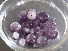 画像をギャラリービューアに読み込む, 【ワンコイン500円ぽっきり】【天然石アメジストミックス(天然)】 ラウンド約4-10mm 約16g