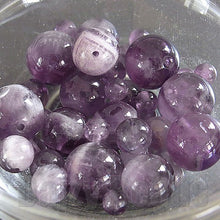 画像をギャラリービューアに読み込む, 【ワンコイン500円ぽっきり】【天然石アメジストミックス(天然)】 ラウンド約4-10mm 約16g