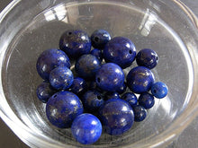 画像をギャラリービューアに読み込む, 【ワンコイン500円ぽっきり】【天然石ラピスラズリミックス(天然/染め)】 ラウンド約4-10mm 約16g