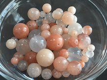 画像をギャラリービューアに読み込む, 【ワンコイン500円ぽっきり】【天然石ピンクアベンチュリンミックス(天然)】 ラウンド約4-10mm 約35g