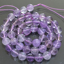 画像をギャラリービューアに読み込む, 【ラベンダーアメジスト(天然)】 丸玉 8mm 1連(約36-40cm)【パワーストーン・天然石・ビーズ・天然石ビーズ・パワーストーンビーズ・パワ-スト-ン・パワ-スト-ン】