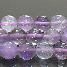画像をギャラリービューアに読み込む, 【ラベンダーアメジスト(天然)】 丸玉 8mm 1連(約38-40cm)【パワーストーン・天然石・ビーズ・天然石ビーズ・パワーストーンビーズ・パワ-スト-ン・パワ-スト-ン】