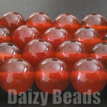 画像をギャラリービューアに読み込む, 【天然石 パワーストーン ビーズ】【カーネリアン(天然/染め)】 丸玉 約8mm 1連(約38-40cm)