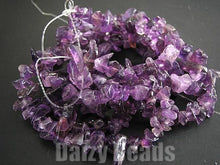 画像をギャラリービューアに読み込む, 【天然石 パワーストーン ビーズ】【アメジスト(天然)】 さざれ 約5x8mm 1連(約78-90cm)