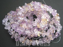 画像をギャラリービューアに読み込む, 【天然石 パワーストーン ビーズ】【アメトリン(天然)】 さざれ 約5x8-15mm 1連(約78-90cm)