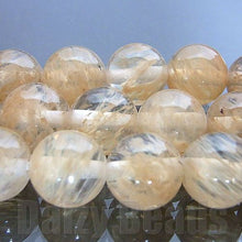 画像をギャラリービューアに読み込む, 【シャンパンクオーツ(人工)】 丸玉 約8mm 1連(約38-40cm)【パワーストーン・天然石・ビーズ・天然石ビーズ・パワーストーンビーズ・パワ-スト-ン・パワ-スト-ン】