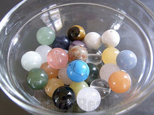 画像をギャラリービューアに読み込む, 【ワンコイン500円ぽっきり】【天然石ラウンド10mmミックス】 約36.80g