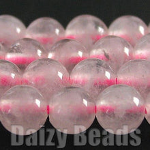 画像をギャラリービューアに読み込む, 【天然石 パワーストーン ビーズ】【ローズクオーツ(天然)】 丸玉 約4mm 1連(約38-40cm)