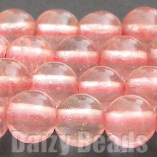 画像をギャラリービューアに読み込む, 【天然石 パワーストーン ビーズ】【ストロベリークオーツ(人工)】 丸玉 約4mm 1連(約38-40cm)