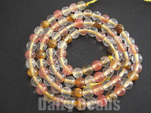 画像をギャラリービューアに読み込む, 【ボルケーノクオーツ(人工)】 丸玉 4mm 1連(約36-40cm)【パワーストーン・天然石・ビーズ・天然石ビーズ・パワーストーンビーズ・パワ-スト-ン・パワ-スト-ン】