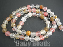 画像をギャラリービューアに読み込む, 【ボルケーノクオーツ(人工)】 丸玉 約6mm 1連(約36-40cm)【パワーストーン・天然石・ビーズ・天然石ビーズ・パワーストーンビーズ・パワ-スト-ン・パワ-スト-ン】