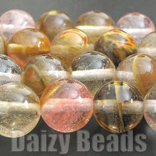 画像をギャラリービューアに読み込む, 【ボルケーノクオーツ(人工)】 丸玉 約8mm 1連(約38-40cm)【パワーストーン・天然石・ビーズ・天然石ビーズ・パワーストーンビーズ・パワ-スト-ン・パワ-スト-ン】