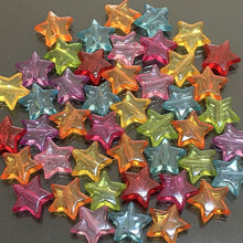 画像をギャラリービューアに読み込む, 【アクリルビーズ】 スター 約13x13x4mm 約16g 【アクリル・アクリルビーズ・ビーズ・ビーズパーツ・パーツ・アクリルパーツ・プラスチックビーズ】
