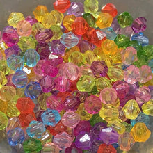 画像をギャラリービューアに読み込む, 【アクリルビーズ】 ソロバンカット 約4mm 約5g(約190個) 【アクリル・アクリルビーズ・ビーズ・ビーズパーツ・パーツ・アクリルパーツ・プラスチックビーズ】