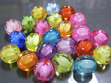 画像をギャラリービューアに読み込む, 【5パック分おまとめセット】【アクリルビーズ】 パンプキン 約12mm 約17g