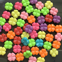 画像をギャラリービューアに読み込む, 【アクリルビーズ】 パステルカットフラワー 約11x4.5mm 約17g 【アクリル・アクリルビーズ・ビーズ・ビーズパーツ・パーツ・アクリルパーツ・プラスチックビーズ】