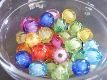 画像をギャラリービューアに読み込む, 【アクリルビーズ】 パンプキンミックス 約10mm 約15g(約33個)