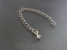 画像をギャラリービューアに読み込む, 【アジャスター パーツ 金具】 【銀古美】 長さ(約35mm) 金具(約3x6mm) 2本【パーツ・アクセサリーパーツ・アクセサリー・金具・アクセサリー金具・ビーズパーツ・アクセサリーパーツ金具】