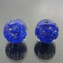 画像をギャラリービューアに読み込む, 【ベネチアンビーズ】 ヌーボラ(ソンメルソ) 丸玉 約12mm コバルト 1ヶ 【ベネチアン ヴェネチアン ヴェネチアンビーズ】