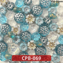 画像をギャラリービューアに読み込む, ビーズ チェコビーズ アソート【売り切りチェコビーズ 約6mm-・在庫限りの早いもの勝ち・画像通り・ペア】【1000円ぽっきり】【チェコ ビーズ福袋】ビーズ チェコ ビーズ手芸 パーツ ガラスビーズ フラワー ハンドメイド 手芸 材料 素材
