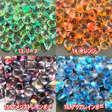 画像をギャラリービューアに読み込む, チェコ ビーズ デザイン ティアードロップ ドロップ しずく 約4x6mm (約70個) ピアス イヤリング ブレスレット パーツ ハンドメイド 材料 素材
