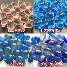 画像をギャラリービューアに読み込む, チェコ ビーズ デザイン ティアードロップ ドロップ しずく 約6x9mm (約20個) ピアス イヤリング ブレスレット パーツ ハンドメイド 材料 素材
