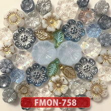 画像をギャラリービューアに読み込む, 【在庫限りの早いもの勝ち・画像通り・ペア・売り切りチェコビーズミックス】【1000円ぽっきり】約6mm-
