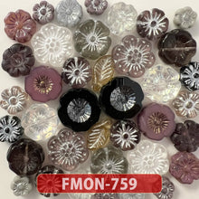 画像をギャラリービューアに読み込む, 【在庫限りの早いもの勝ち・画像通り・ペア・売り切りチェコビーズミックス】【1000円ぽっきり】約6mm-
