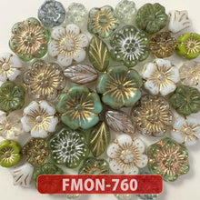 画像をギャラリービューアに読み込む, 【在庫限りの早いもの勝ち・画像通り・ペア・売り切りチェコビーズミックス】【1000円ぽっきり】約6mm-
