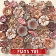 画像をギャラリービューアに読み込む, 【在庫限りの早いもの勝ち・画像通り・ペア・売り切りチェコビーズミックス】【1000円ぽっきり】約6mm-
