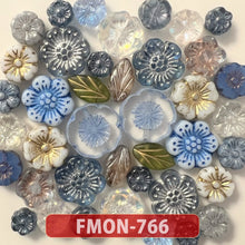 画像をギャラリービューアに読み込む, 【在庫限りの早いもの勝ち・画像通り・ペア・売り切りチェコビーズミックス】【1000円ぽっきり】約6mm-
