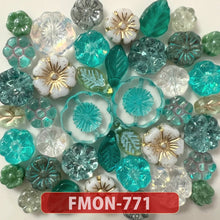 画像をギャラリービューアに読み込む, 【在庫限りの早いもの勝ち・画像通り・ペア・売り切りチェコビーズミックス】【1000円ぽっきり】約6mm-
