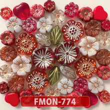 画像をギャラリービューアに読み込む, 【在庫限りの早いもの勝ち・画像通り・ペア・売り切りチェコビーズミックス】【1000円ぽっきり】約6mm-
