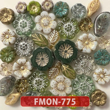 画像をギャラリービューアに読み込む, 【在庫限りの早いもの勝ち・画像通り・ペア・売り切りチェコビーズミックス】【1000円ぽっきり】約6mm-
