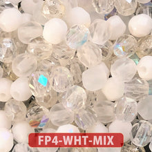画像をギャラリービューアに読み込む, チェコ ビーズ ファイヤーポリッシュ ミックス 4mm 約100ヶ
