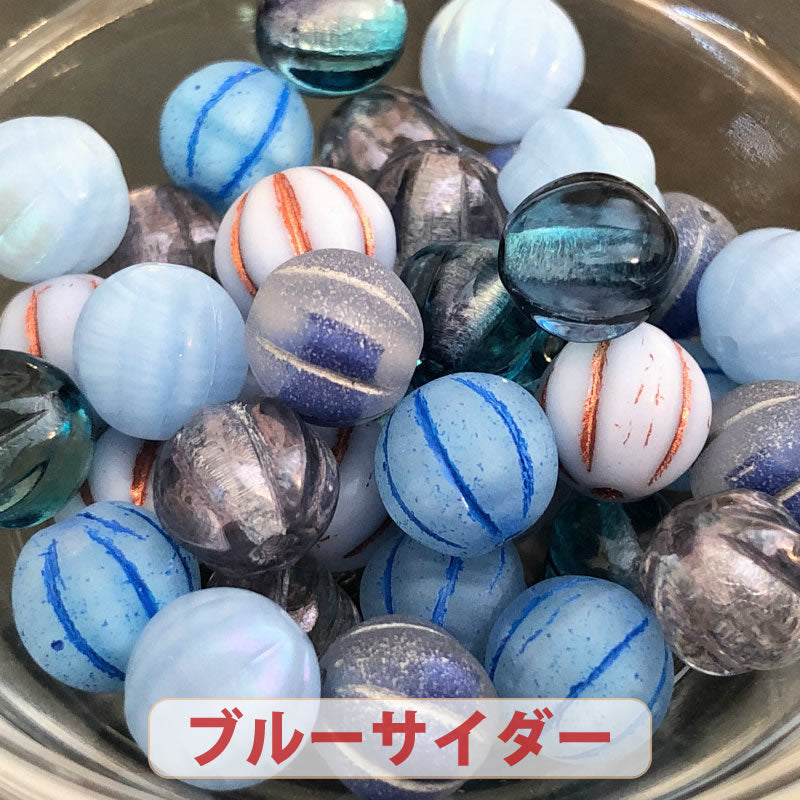 ビーズ チェコビーズ メロン アソート【送料無料・売り切りチェコビーズ 約8mm・在庫限りの早いもの勝ち・画像通り・約36個】【1000円ぽっきり】【チェコ ビーズ福袋】ビーズ チェコ ビーズ手芸 ガラスビーズ メロンビーズ