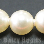 【Daizyクリスタル ビーズ パール #5810】3mm 【クリーム】 50ヶ