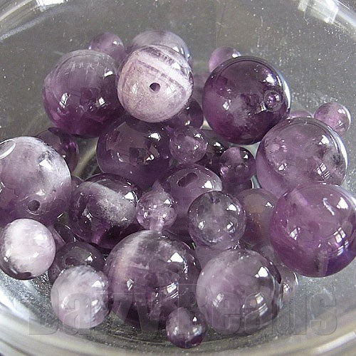 ワンコイン500円ぽっきり】【天然石アメジストミックス(天然