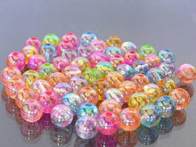 画像をギャラリービューアに読み込む, 【アクリルビーズ】 丸玉オーロラ 約6mm 約60個 【アクリル・アクリルビーズ・ビーズ・ビーズパーツ・パーツ・アクリルパーツ・プラスチックビーズ】
